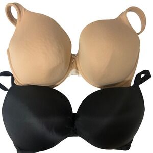 Lane Bryant Cacique 38G Bras Lot Lightly Lined Full Coverage Push Up Plunge 38 G
